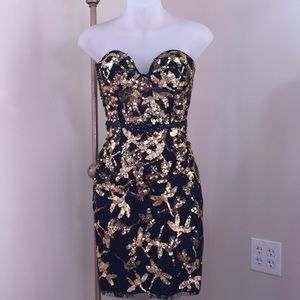 Short formal Sequence dress